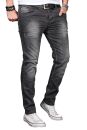 Alessandro Salvarini Designer Herren Jeans Hose...