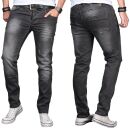 Alessandro Salvarini Designer Herren Jeans Hose...