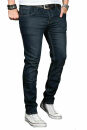 Alessandro Salvarini Designer Herren Jeans Hose...