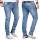 Alessandro Salvarini Designer Herren Jeans Hose Hellblau Regular Slim O048 W29 L30