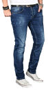 Alessandro Salvarini Designer Herren Jeans Hose...