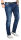 Alessandro Salvarini Designer Herren Jeans Hose Dunkelblau Regular Slim O052 W31 L34