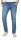 Alessandro Salvarini Designer Herren Jeans Hose Hellblau Regular Slim O053 W33 L36