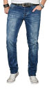 Alessandro Salvarini Designer Herren Jeans Hose...