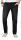 Alessandro Salvarini Designer Herren Jeans Hose Schwarz Regular Slim O056