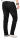 Alessandro Salvarini Designer Herren Jeans Hose Schwarz Regular Slim O056