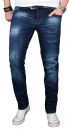 Alessandro Salvarini Designer Herren Jeans Hose...