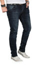 Alessandro Salvarini Designer Herren Jeans Hose...