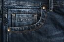 Alessandro Salvarini Herren Jeans Dunkelblau gerades Bein O-210 W36 L36