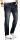 Alessandro Salvarini Herren Jeans Dunkelblau gerades Bein O-210 W36 L36