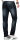 Alessandro Salvarini Herren Jeans Dunkelblau gerades Bein O-210 W36 L36
