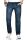 Alessandro Salvarini Herren Jeans Mittelblau Gerades Bein O-211 W30 L30