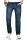 Alessandro Salvarini Herren Jeans Mittelblau Gerades Bein O-211 W38 L34