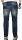 Alessandro Salvarini Herren Jeans Blau Vintage Gerades Bein O-060 W30 L34