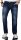 Alessandro Salvarini Herren Jeanshose O-062 - Dunkelblau-W33-L36