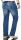 Alessandro Salvarini Herren Jeans Mittelblau Gerades Bein O-063 W32 L30