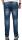 Alessandro Salvarini Herren Jeans Blau Used Gerades Bein O-064 W31 L34