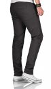 Maurelio Modriano Herren Designer Chino Stoff Hose Regular Slim MM-002 Anthrazit W29 L30 - W29/30