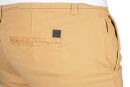 Maurelio Modriano Herren Designer Chino Stoff Hose Regular Slim MM-002 Beige W33 L30 - W33/30