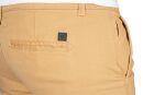 Maurelio Modriano Herren Designer Chino Stoff Hose Regular Slim MM-002 Beige W32 L32 - W32/32