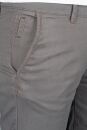 Maurelio Modriano Herren Designer Chino Stoff Hose Regular Slim MM-002 Grau W32 L30 - W32/30