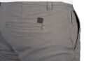 Maurelio Modriano Herren Designer Chino Stoff Hose Regular Slim MM-002 Grau W32 L32 - W32/32