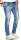 Alessandro Salvarini Herren Jeans Hellblau Regular Slim O-080 W29 L30