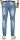 Alessandro Salvarini Herren Jeans Hellblau Regular Slim O-080 W29 L30