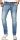 Alessandro Salvarini Herren Jeans Hellblau Regular Slim O-080 W32 L36