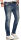 Alessandro Salvarini Herren Jeans Dunkelblau Regular Slim O-081 W29 L32