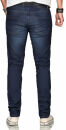 Alessandro Salvarini Herren Jeans Night Blue Regular Slim O-083 W33 L32