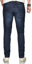 Alessandro Salvarini Herren Jeans Night Blue Regular Slim O-083 W34 L30