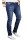 Alessandro Salvarini Herren Jeans Blau Regular Slim O-051 W30 L32