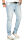 Alessandro Salvarini Herren Jeans Hellblau Regular Slim O-170 W29 L30