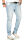 Alessandro Salvarini Herren Jeans Hellblau Regular Slim O-170 W30 L32
