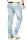 Alessandro Salvarini Herren Jeans Hellblau Regular Slim O-170 W30 L32