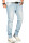 Alessandro Salvarini Herren Jeans Hellblau Regular Slim O-170 W32 L36