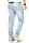 Alessandro Salvarini Herren Jeans Hellblau Regular Slim O-170 W33 L30