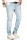 Alessandro Salvarini Herren Jeans Hellblau Regular Slim O-170 W33 L36