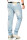 Alessandro Salvarini Herren Jeans Hellblau Regular Slim O-170 W34 L30