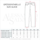 Alessandro Salvarini Herren Jeans Blau Regular Slim O-173 W32 L32