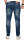 Alessandro Salvarini Herren Jeans Blau Regular Slim O-173 W33 L30