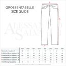 Alessandro Salvarini Herren Jeans Blau Regular Slim O-173 W34 L34