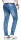 Alessandro Salvarini Herren Jeans Blau Regular Slim O-160 W32 L36