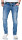 Alessandro Salvarini Herren Jeans Blau Regular Slim O-160 W34 L34