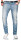 Alessandro Salvarini Herren Jeans Mittelblau Regular Slim O-162 W30 L30