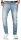 Alessandro Salvarini Herren Jeans Mittelblau Regular Slim O-162 W30 L32