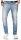Alessandro Salvarini Herren Jeans Mittelblau Regular Slim O-162 W33 L34