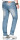 Alessandro Salvarini Herren Jeans Mittelblau Regular Slim O-162 W36 L32