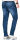 Alessandro Salvarini Herren Jeans Dunkelblau Regular Slim O-163 W30 L32